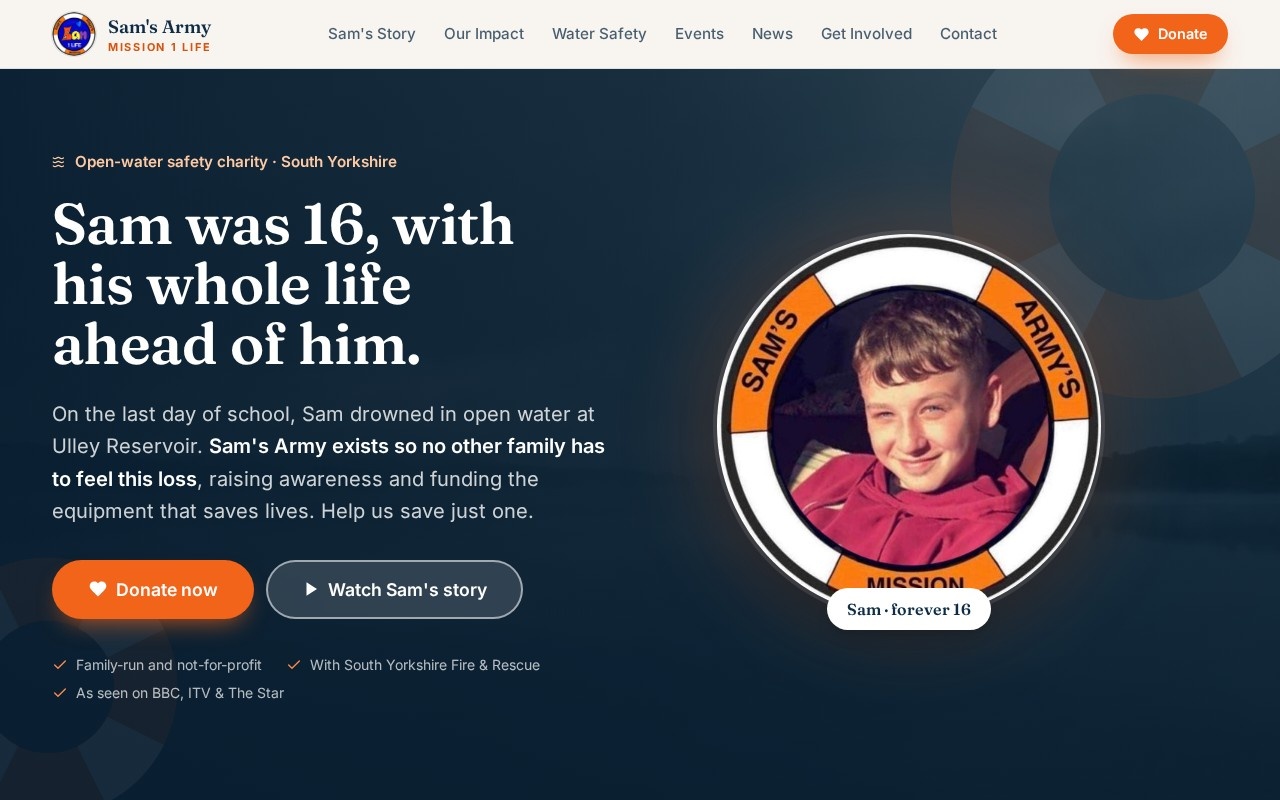 Screenshot of Sam's Army — Mission 1 Life